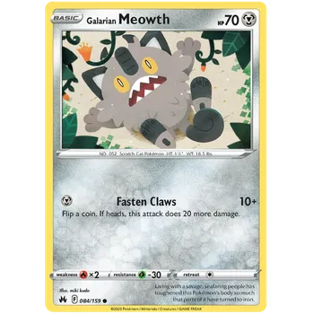 Sběratelská karetní hra Pokémon TCG Galarian Meowth 084/159