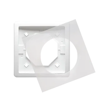 Elektrická zásuvka SIMON Basic Standard BMR1B/11 Rámeček 1-násobný IP44 s těsněním, Bílá