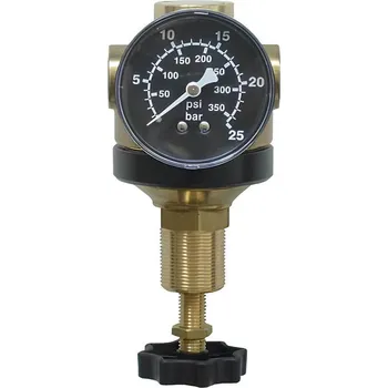 Příslušenství ke kompresoru EWO Regulátor tlaku 1/4", 1 400 l/min, 3,0-50 bar