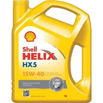 Motorový olej Shell Helix HX5 15W-40 4L, 550046285
