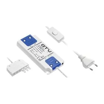 Příslušenství pro svítidlo GTV LED transformátor 10mm, 6W, DC24V