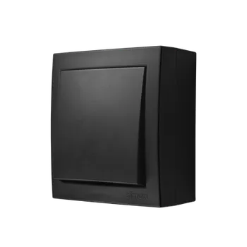 vypínač SIMON ACW7/X/49 křížový spínač odolný proti vlhkosti; bez piktogramu černá matná