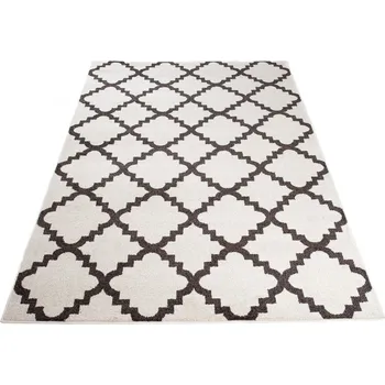 Koberec Kusový koberec MAROKO - krémový - symboly 1 Rozměr koberce: 140x190 cm