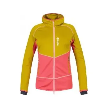 Dámská mikina RAFIKI LINYA Lady olive oil/chrys 36; Žlutá mikina + DÁREK DLE VÝBĚRU!