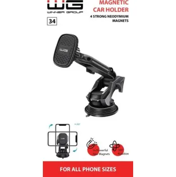 WINNER WG 34 MAGNETICKÝ DRŽÁK black 11573