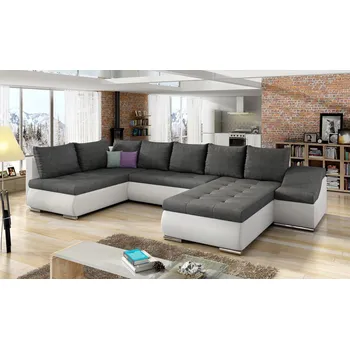 Obývací pokoj ImportWorld Rohová rozkládací sedací souprava Vanogio - Sawana 05 / Soft 17 (barva potahu) - pravá