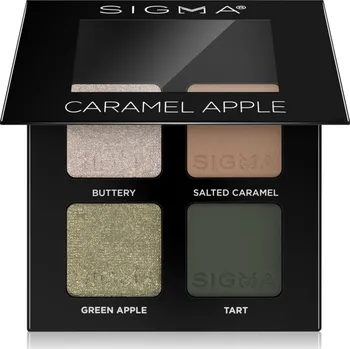 Oční stíny Sigma Beauty Quad paletka očních stínů odstín Caramel Apple 4 g