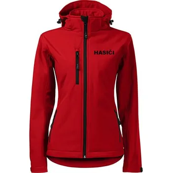 Pánská softshellová bunda Dámská softshellová bunda HASIČI Barva: Červená, Velikost: S