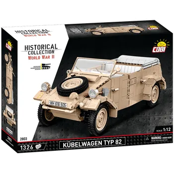 Stavebnice COBI Německý velitelský vůz Kübelwagen PKW TYP 82 COBI 2803 - World War II 1:12