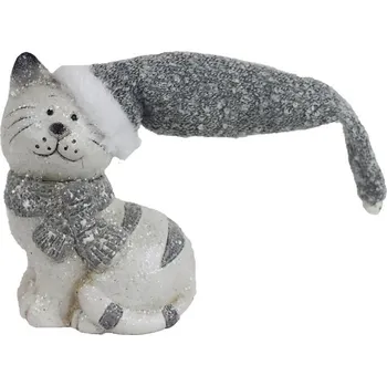 Vánoční dekorace Dekorace kočka X5305