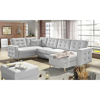 Sedací souprava ImportWorld Rohová rozkládací sedací souprava Ogards U - Soft 17 (barva potahu) - roh univerzální