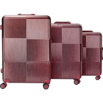 Sada kufrů Pierre Cardin DB1708 DIBAI02 x3 Z červená