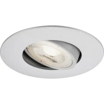 Osvětlení BRILONER LED vestavné svítidlo, pr. 9 cm, 5 W, matný chrom BRI 7048-014