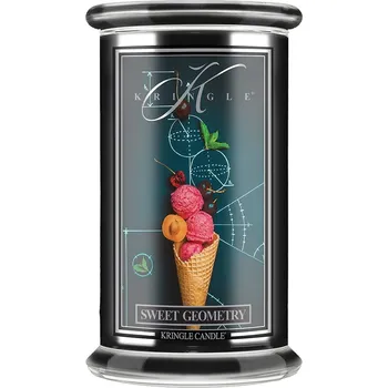 Svíčka Kringle Candle svíčka Reserve Sweet Geometry (sójový vosk), 623 g