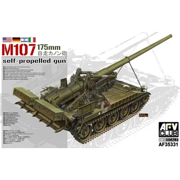 Plastikový model AFV Club 1/35 M107 175mm self propelled gun