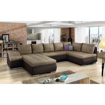 Obývací pokoj ImportWorld Rohová rozkládací sedací souprava Vanogio - Berlin 03 / Soft 66 (barva potahu) - levá