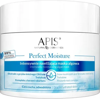 Pleťová maska Apis Perfect Moistrue pleťová maska na řasy, 100 g