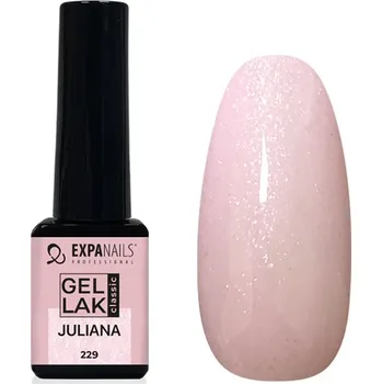 Lak na nehty UV/LED Gel lak - Juliana třpyt 5 ml