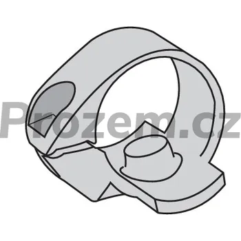 Objímka trubky přihaněče pro John Deere, H174187