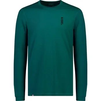 Merino triko Mons Royale Cascade Merino Flex 200 LS evergreen Zelená M