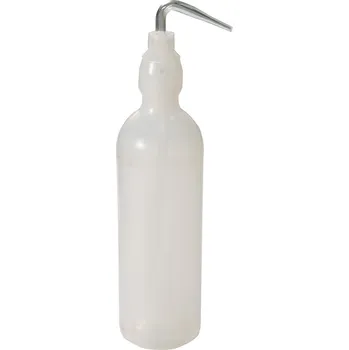 Laboratorní nálevka Laboratorní plastová střička PE se skleněným kolínkem 250 ml