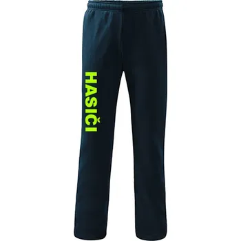 Pánské kraťasy Tepláky s potiskem HASIČI Barva: Tmavě-modrá, Velikost: S