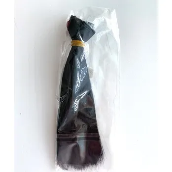 Vlasy na panenky černé XT1B (18cm/1m)