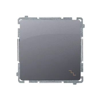 vypínač SIMON Basic BMW6A.01/43 Přepínač střídavý, řazení 6, (strojek s krytem), 16AX, 250V~, šroubové svork