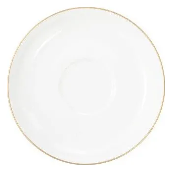 Podšálek 16,5 cm LIBERTY GOLDRIM, zlatá, Seltmann Weiden