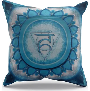 Polštář Milujeme Kameny Povlak na polštář - 5. čakra 361732