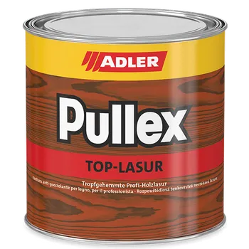 Lak na dřevo Adler Pullex Top-Lasur - Profesionální univerzální lazura s lesklým povrchem - Bezbarvá 4,5L