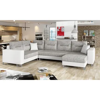 Obývací pokoj ImportWorld Rohová rozkládací sedací souprava Claude - Berlin 01 / Soft 17 (barva potahu) - pravá