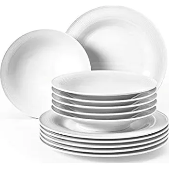 jídelní souprava Jídelní sada 12 kusů BEAT, bílá, Seltmann Weiden