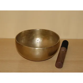 Perkuse Tibetská zpívající mísa - 610 g - tm10 (Ručně tepaná)