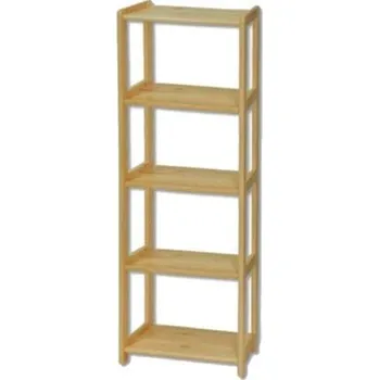 regál Regál borovice přírodní 80 RG123