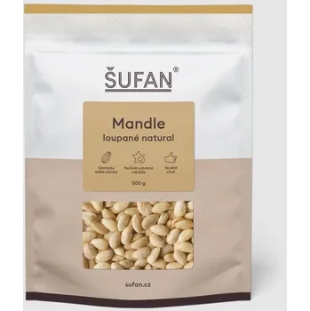 Šufan Oříšky Mandle loupané balení: 500g balení