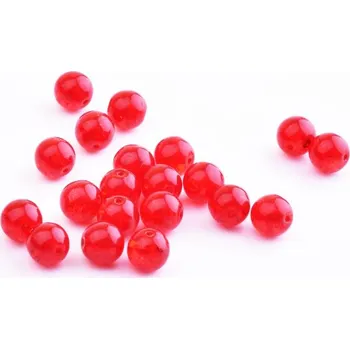 Dětské navlékací korálky CZ Skleněné korálky praskačky 8mm,barva 90080/85501