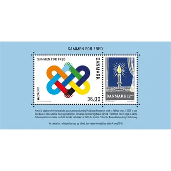 Poštovní známka (2023) MiNr. ** Block - Dánsko - Europa: Mír