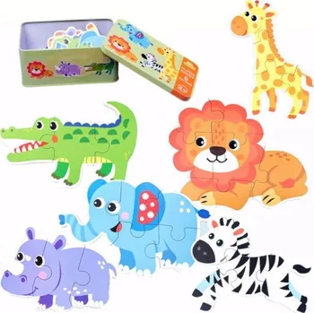 Puzzle Moje první puzzle Safari zvířátka 25 ks