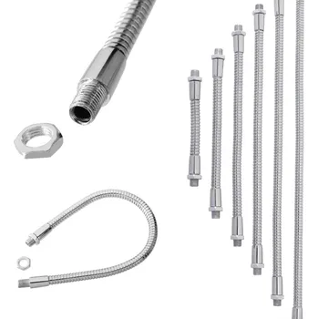 kabelová chránička Onpira Flexibilní kovový husí krk Ø 8 mm Rozměr: 10 cm