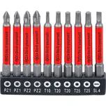 BGS technic 10 dílna sada bitů, magnetické, protismykové, PZ, T, SL