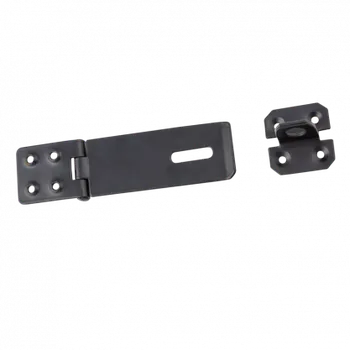 Dveřní kování DOMAX ZWK 105 Bezpečnostní zavírací petlice C 105x40x1,8 černá