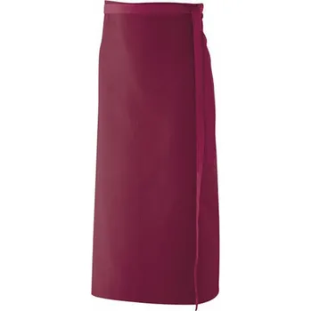 Kuchyňská zástěra Exner Zástěra s látkovým pásem po celé délce 100 x 80 cm, 220 g/m Barva: Červená vínová, Velikost: 100 x 80 cm EX102