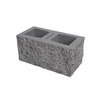 Venkovní dlažba DITON Okrasné tvárnice Velikost: 40 × 20 × 19, Varianta: Okrasná tvárnice čtyřstranná E přírodní, Povrch: standard, štípaný