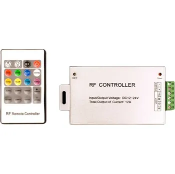 Řídící jednotka Řídící jednotka RGB LED, RF ovládání, 12V 144W