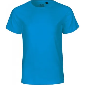 Chlapecké tričko Neutral Dětské organické tričko s krátkým rukávem a výztužnou páskou za krkem Barva: modrá safírová, Velikost: 140/146 NE30001