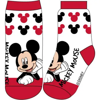 Ponožky Mickey Mouse červené 31/34