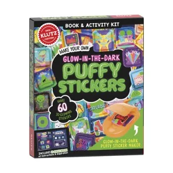Učebnice Make Your Own Glow-in-the-Dark Puffy Stickers (Klutz) – Editors of Klutz (EN)