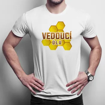 Žertovný předmět Vedoucí úlu - pánské tričko s potiskem