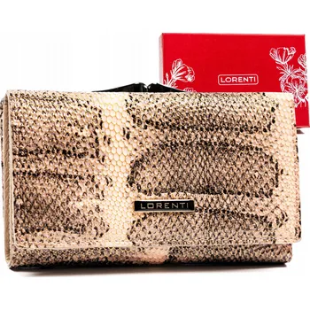 Peněženka Dámská kožená peněženka s háčkem a sponou Barva: Růžová